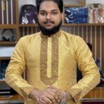 ইমপোর্টেড লাক্সারি কাতান এমব্রয়ডারি পাঞ্জাবি (Code-726)