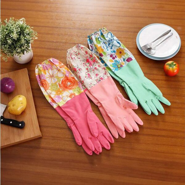 Kitchen Cleaning Gloves - Multicolour - Image 2