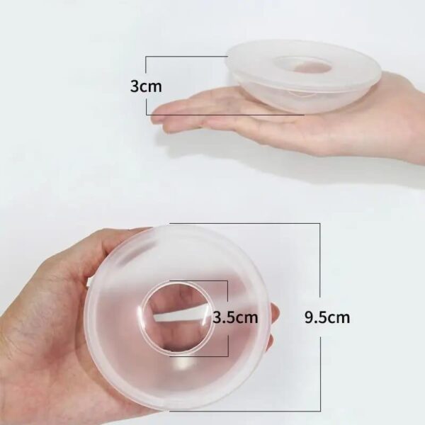 Moneasy Breast Milk Collection Shells 2 PCS - Image 2
