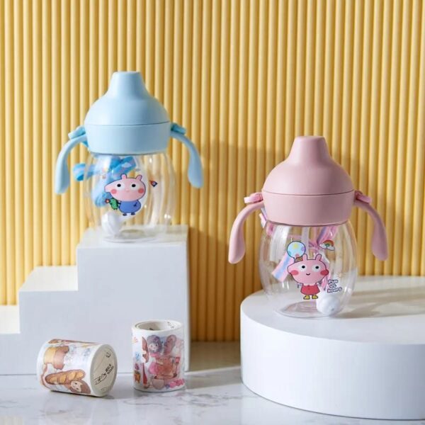 Duck Beak Baby Mum Pot 280ml With Straw and Strap - Image 3