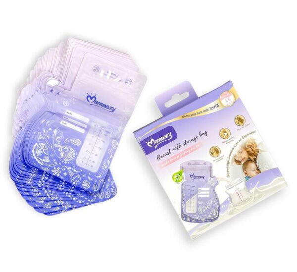 Momeasy Breast Milk Storage Bag 25pcs in 1 packet - Image 2