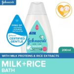 Johnsons Milk and Rice bath 200ml