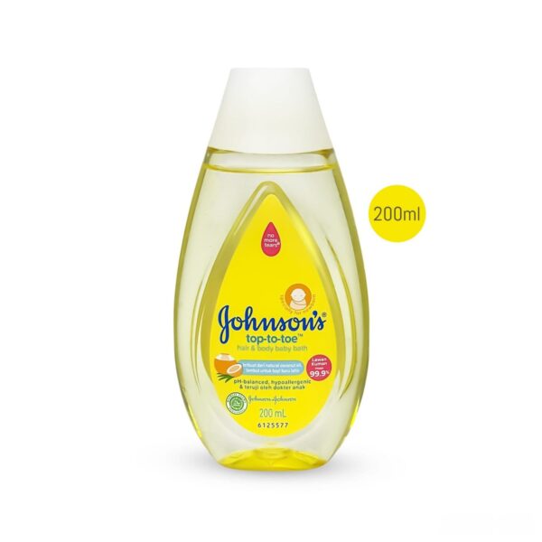 Johnsons Top to Toe Baby Wash 200ml - Image 2