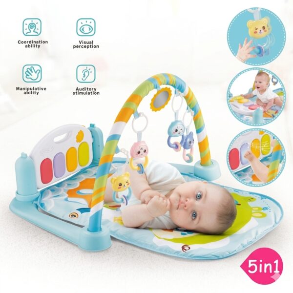 Baby Piano Gym Mat 5 in 1 - Image 3