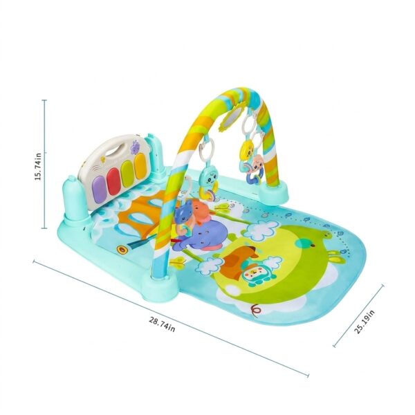 Baby Piano Gym Mat 5 in 1 - Image 2